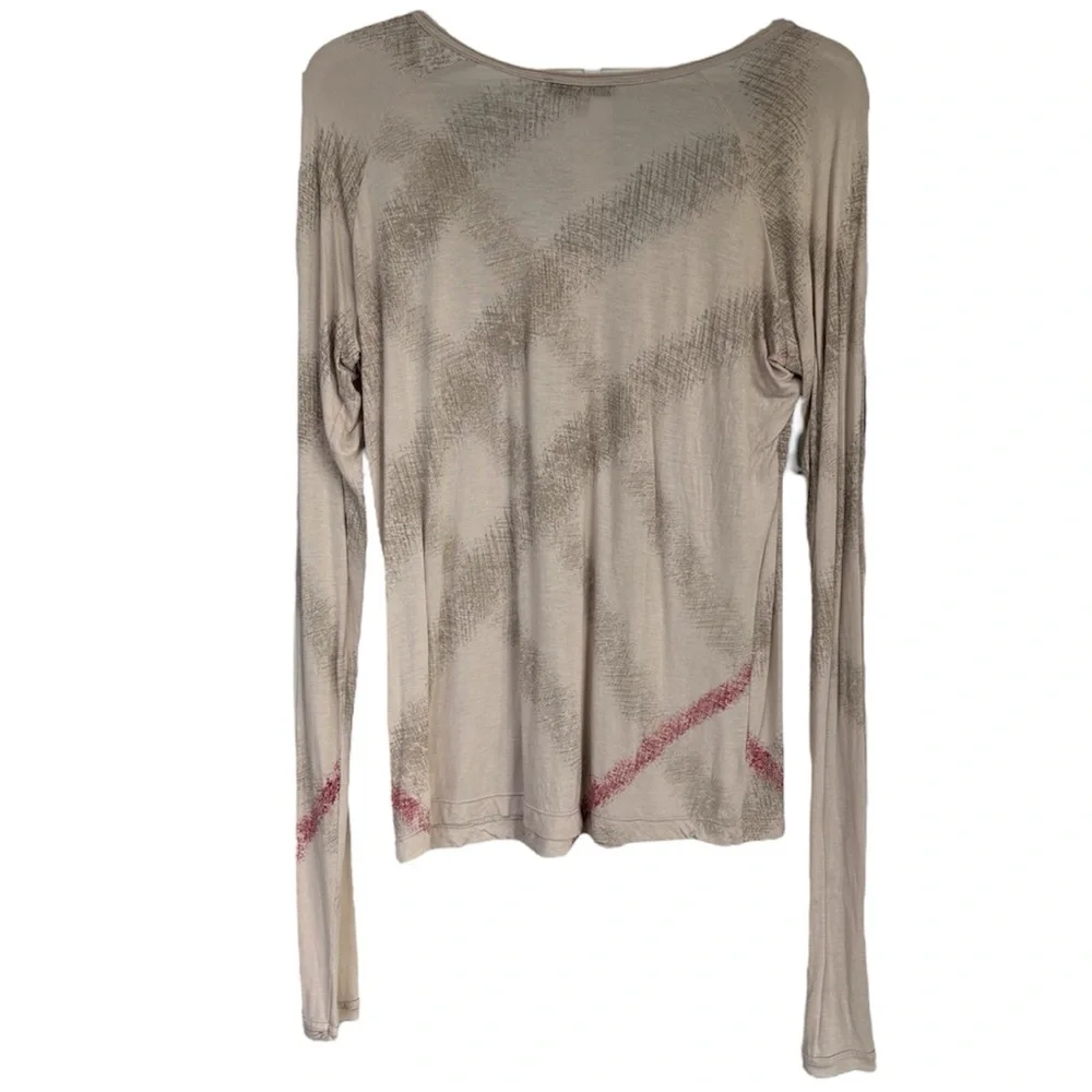 Vintage Burberry Nova Check Shirt Y2K Lightweight Plaid All Season Size Large - Picture 6 of 16